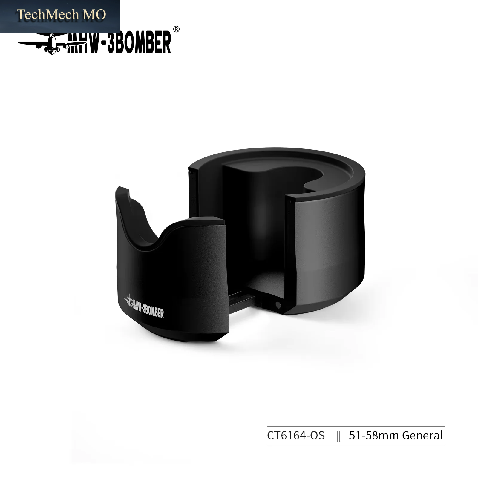 MHW-3BOMBER Siebträgerhalter Espresso Bodenlose Siebträger-Tampfstation 51–58 Mm Mit Rutschfestem Silikon-Kaffeezubehör