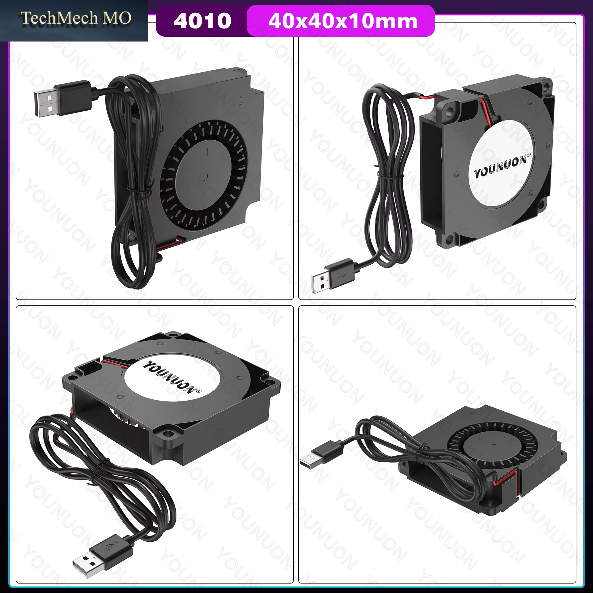 DC 5 V USB 5015 7515 7530 Gebläse Lüfter Bürstenloser Motor Gehäuselüfter Gebläse Luftbefeuchter Lüfter Induktionsherd Lüfter