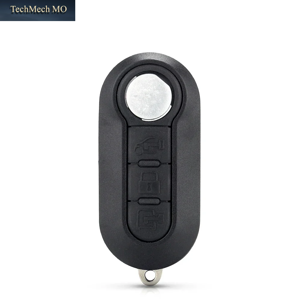 KEYYOU 3-Tasten-Modifizierter Funkschlüssel Für Fiat 500 Panda Punto Bravo Stilo Ducato Citroen Jumper Peugeot Boxer SIP22 Klappschlüssel