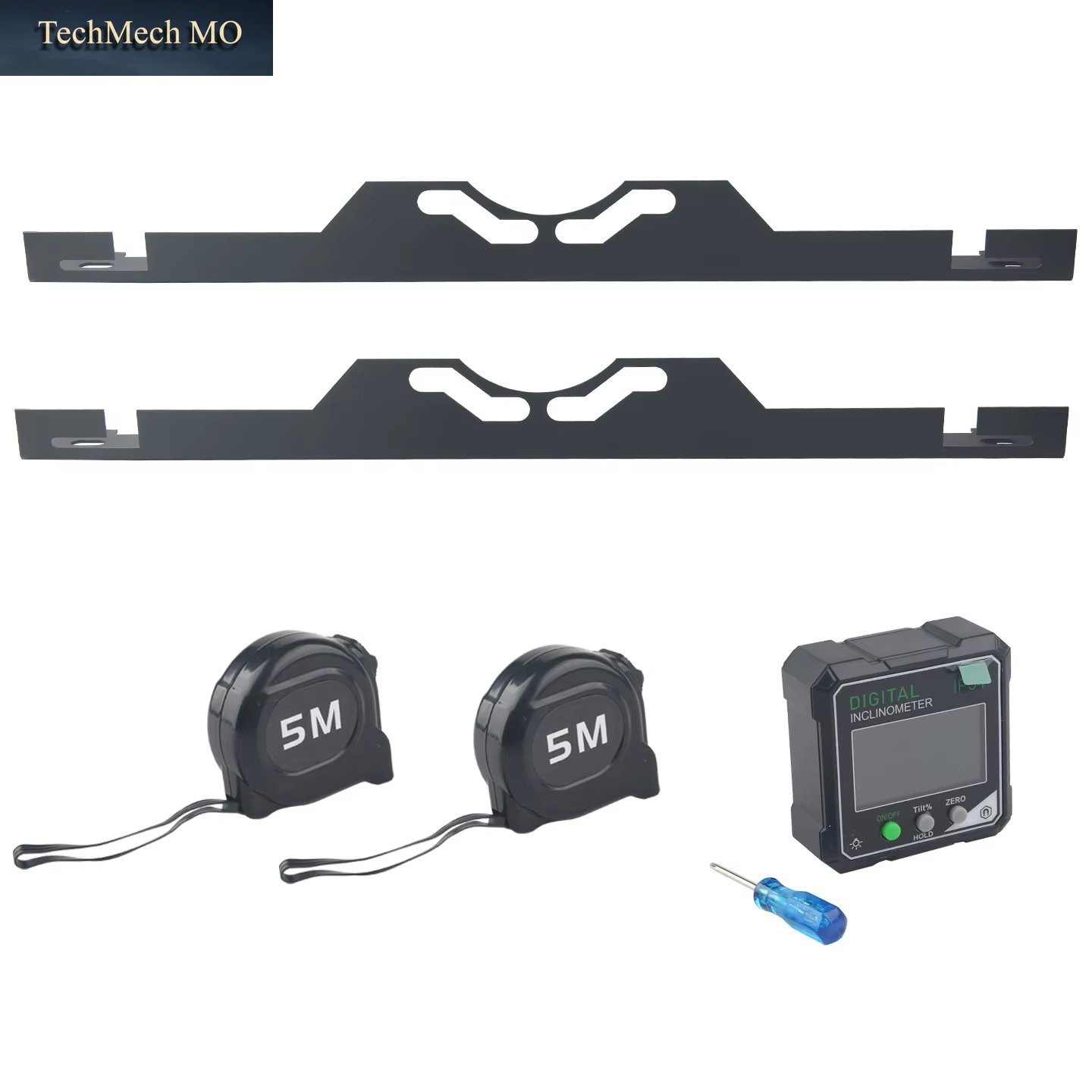 Car Toe Alignment Tool Plates Stainless Steel Accurate Wheel Alignment Measurements Wheel Alignment Tool with Hanging Holes