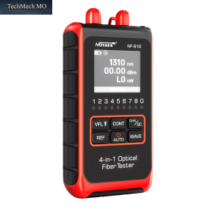 Noyafa NF-916 4-In-1 Glasfaser-Leistungsmesser Visual Fault Locator VFL REF FC SC ST Rj45 Glasfaserkabeltester Netzwerkwerkzeuge