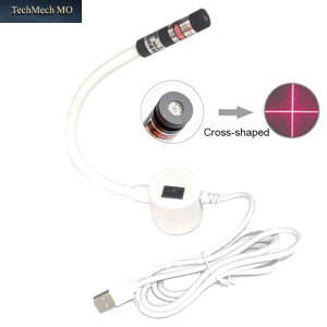 Näh-Laserlicht Mit Positionierungsstrahl, Usb-Magnetfuß, Linien-/Kreuzschnitt-Nähmaschinen-Zubehör