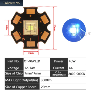 12V 36V LED Bühne Licht Chip 40W 60W 80W 120W 150W 200W 300W 400W Kalt Weiß Leuchtende Für Moving Head Disco DJ Lampe Zubehör