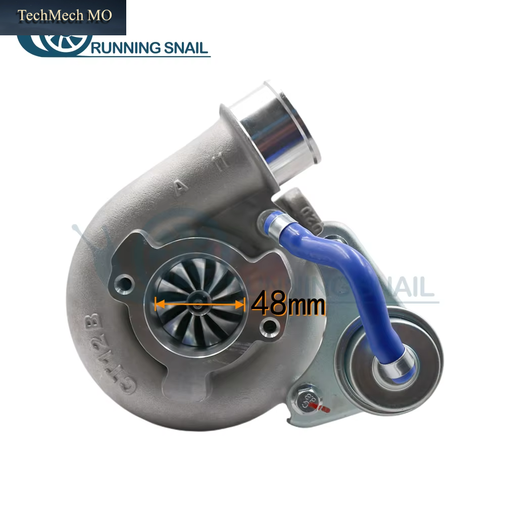 Turbocharger CT12B TW 45.8Mm CW 48Mm 17201-67040 17201-67010 for TOYOTA LANDCRUISER 4 RUNNER 3.0L 1KZ-T 1KZ-TE 1KZ Upgrade Size