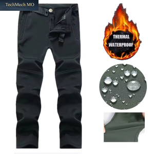 Men'S Winter Autumn Fleece Sharkskin Waterproof Tactical Military Camping Hiking Jackets Climbing Hunting Coats Combat Pants