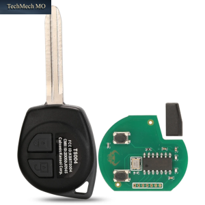 Jingyuqin ASK/FSK KBRTS004 2-Tasten-Autofernbedienungsschlüssel 315 Mhz/433 Mhz Id46-Chip Für Suzuki Swift Sx4 Alto Vitara Ignis Jimny Splash
