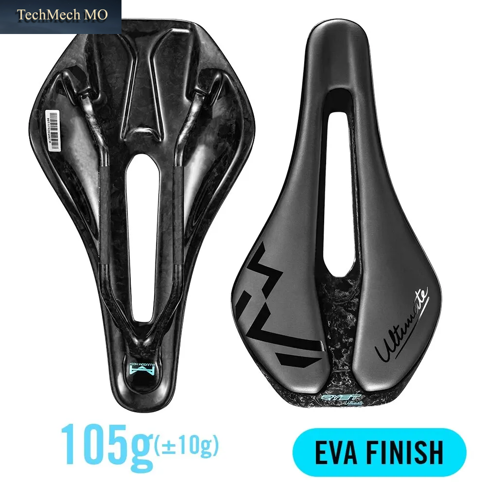 Ryet 3D Bedruckter Fahrrads Attel Ultraleichter Carbon Sattel 135/143Mm 105G Fahrrads Attel Für MTB Kies Rennrads Itz Fahrrad Teile
