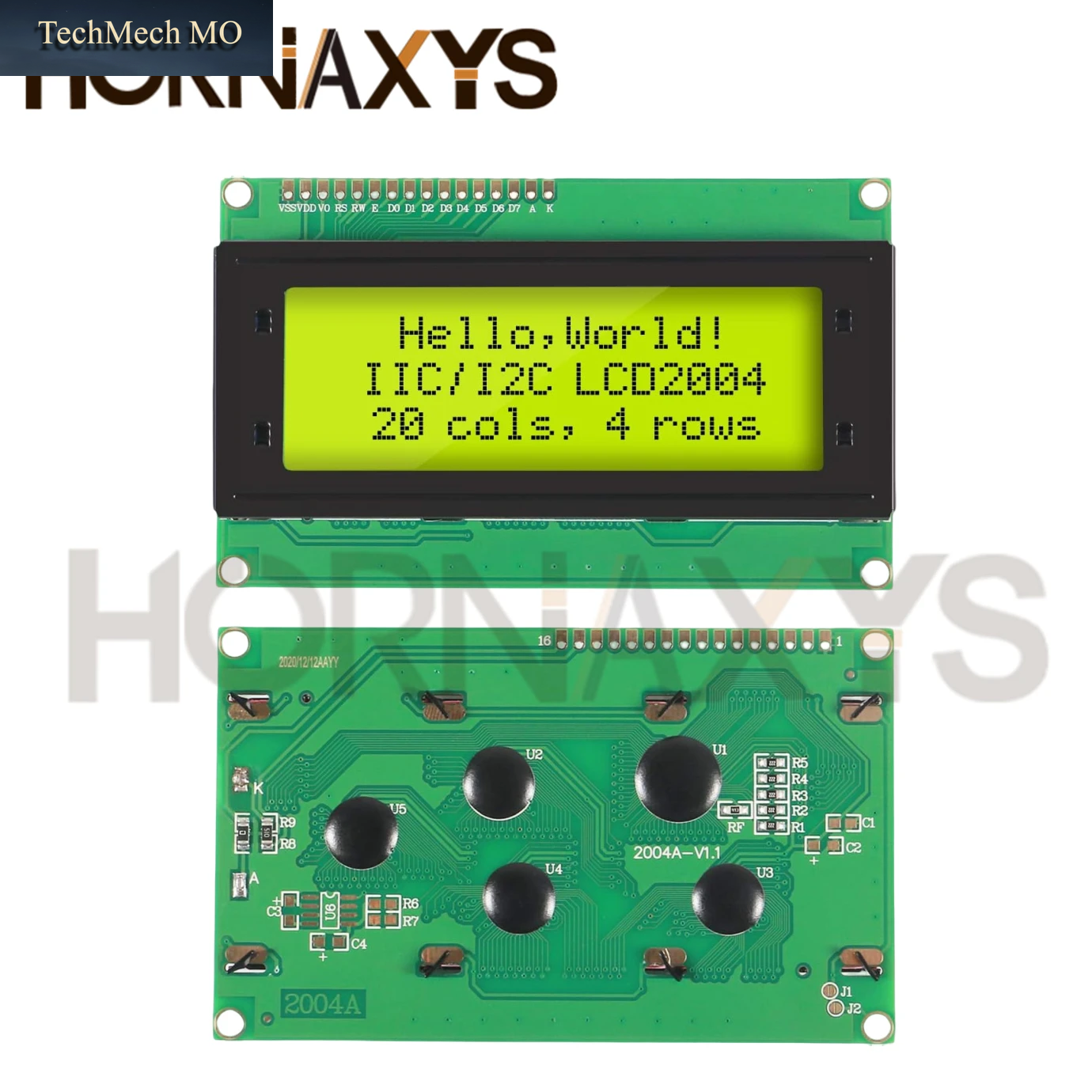 LCD2004+I2C LCD2004 20X4 2004A Blau-Grüner Bildschirm Zeichen-Lcd IIC Serielle Schnittstelle Adaptermodul LCD2004