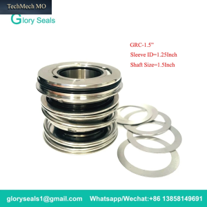Kartuschen-Gleitringdichtungen GRC 1,5 Zoll/1,875 Zoll/2,75 Zoll Für Gorman-Rupp Selbstansaugende Pumpen (GR T3/T4/T6 Serie, 46513) - SIC/SIC/VIT