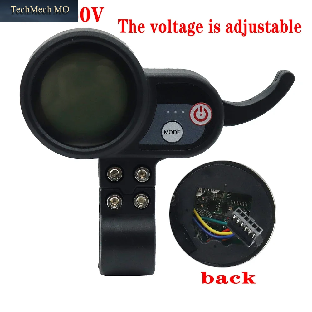 Elektroroller Lcd-Display JP Gashebel 36V 48V 52V 60V Mit Usb-Ladeanschluss Und Schaltschalter