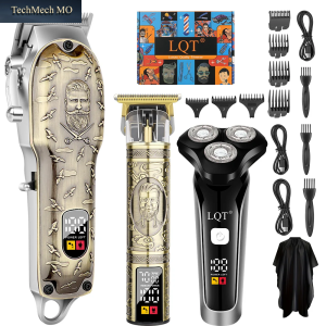 Haarschneidemaschinen-Set, Kabellos, Haarschneidemaschine Für Männer, Professioneller Bartschneider, Friseurzubehör Für Männer, Urlaub
