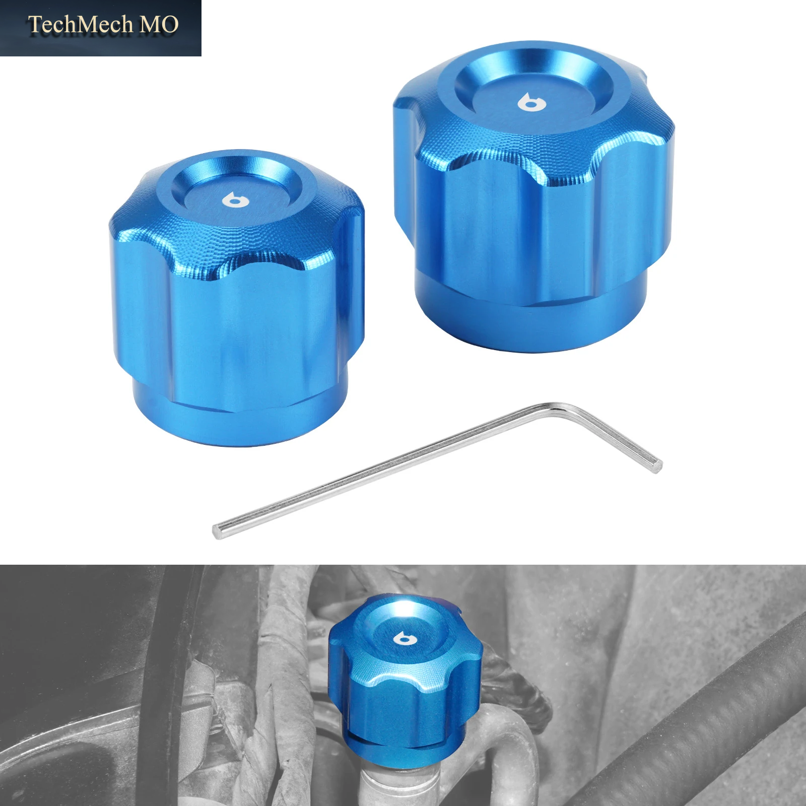 BEVINSEE Auto-Klimaanlagen-Serviceventilkappen-Set Für BMW E90 E46 E92 E93 E91 E36 E60 E87 E82 E81 E38 E63 E70 X5 E83 X3 E84 X1 Für MINI R56