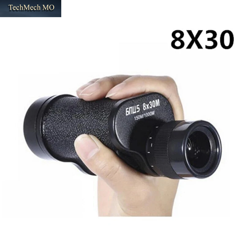 8X30/10X40/12X45 Militärisches Monokular HD Hochwertiges Tragbares Teleskop Mit Großer Reichweite, Professionelles Teleskop Für Outdoor-Camping