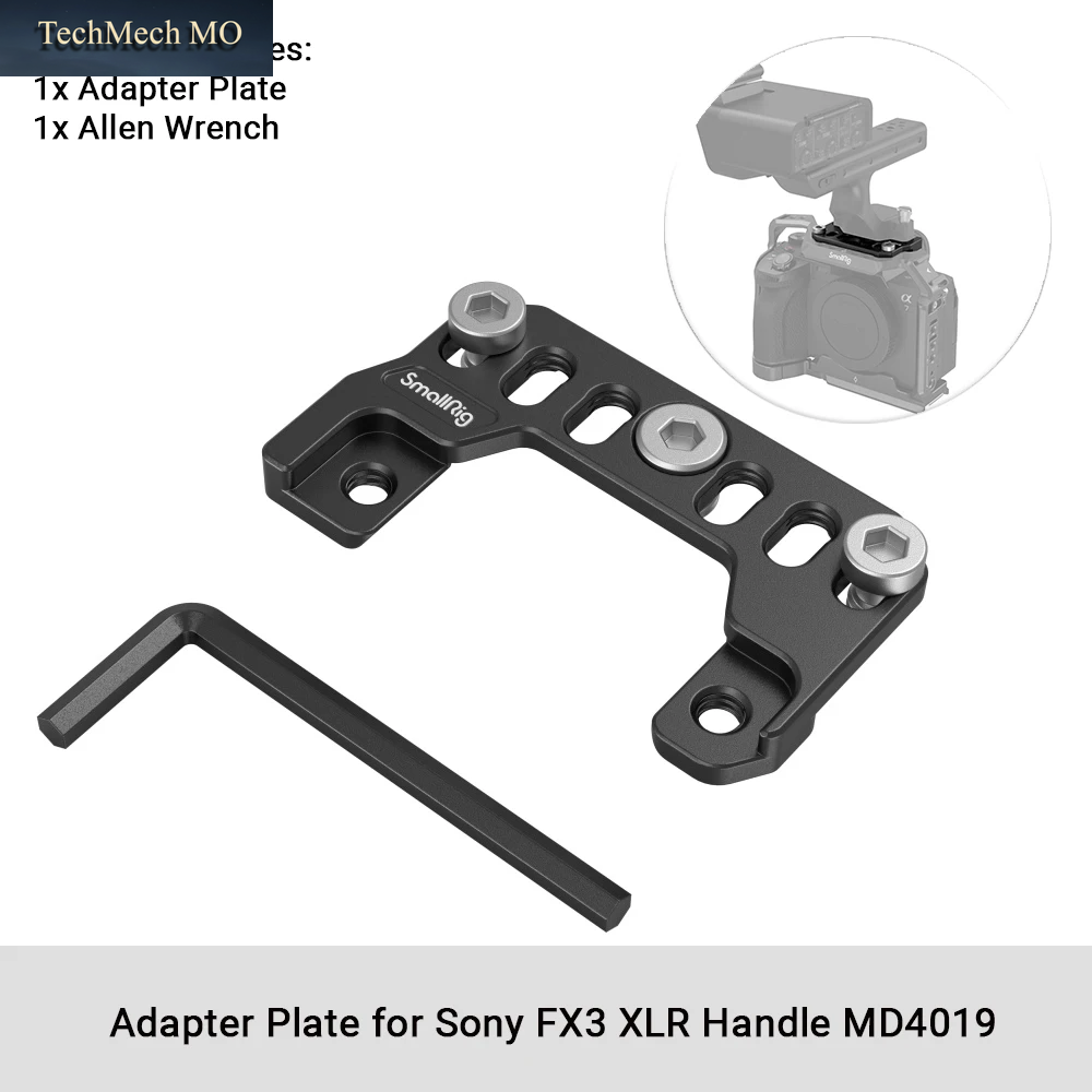 Smallrig Cage Für Sony FX30 / FX3 Kamerakäfig-Rig-Kit Mit Kabelklemme, Kaltschuh, Nato-Schienen-Zubehör Für Mikrofonlicht 4183