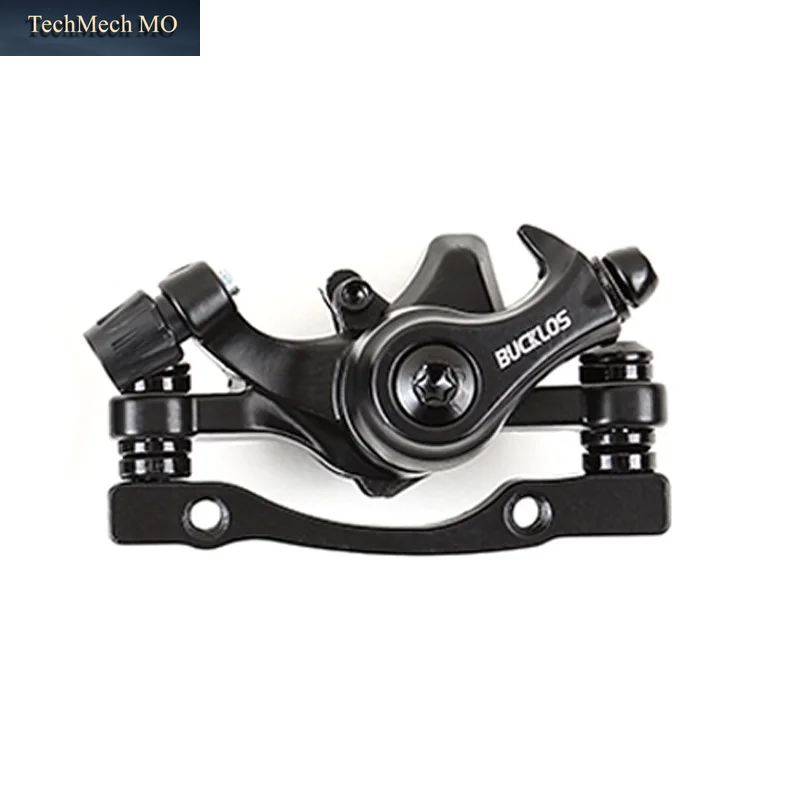 BUCKLOS Fahrrad-Scheibenbremssattel, 160 Mm, Vorne/Hinten, Linie Ziehend, Scheibenbremse, Aluminiumlegierung, Mechanische Bremsen, Bremssättel, Mtb-Teil