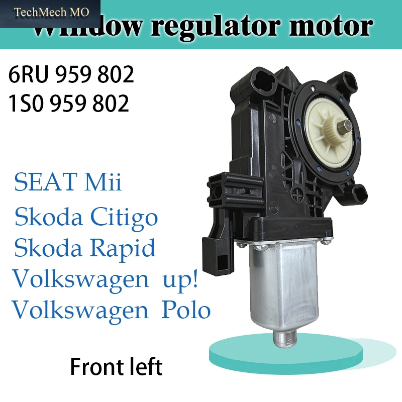 Neuer Fensterhebermotor Für VW up Skoda Rapid Citigo SEAT Mii 2012-2014 Vorne Links & Rechts OE 1S0959802 1S0959801 6RU959802 6RU959801