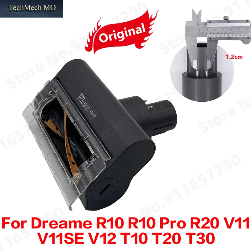 Original Für Dreame R10 R10 Pro R20 V11 V11SE V12 T10 T20 T30 Milbe Entfernung Pinsel Ersatzteile Motorisierte Mini-Bürste Zubehör