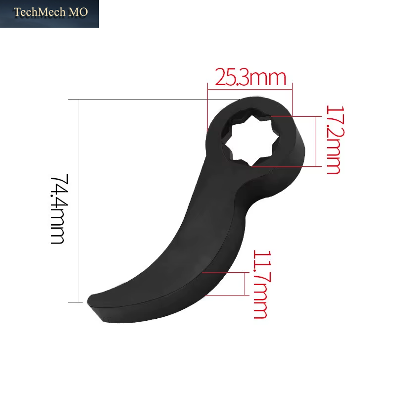 1Set Car Lower Control Arm Prying Tool Pry Bar Wrench for 1/2 Ratchet Open-End Wrench Half Shaft Drive Shaft Disassembly Tool