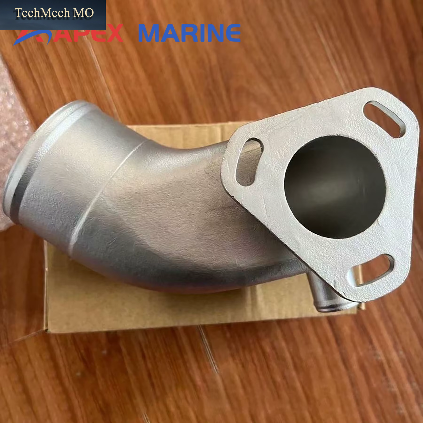Marine Exhaust Mixing Elbow for Yanmar 4JH 4JH2 129671-13551 Stainless Steel SS316 129579-13551 129792-13552