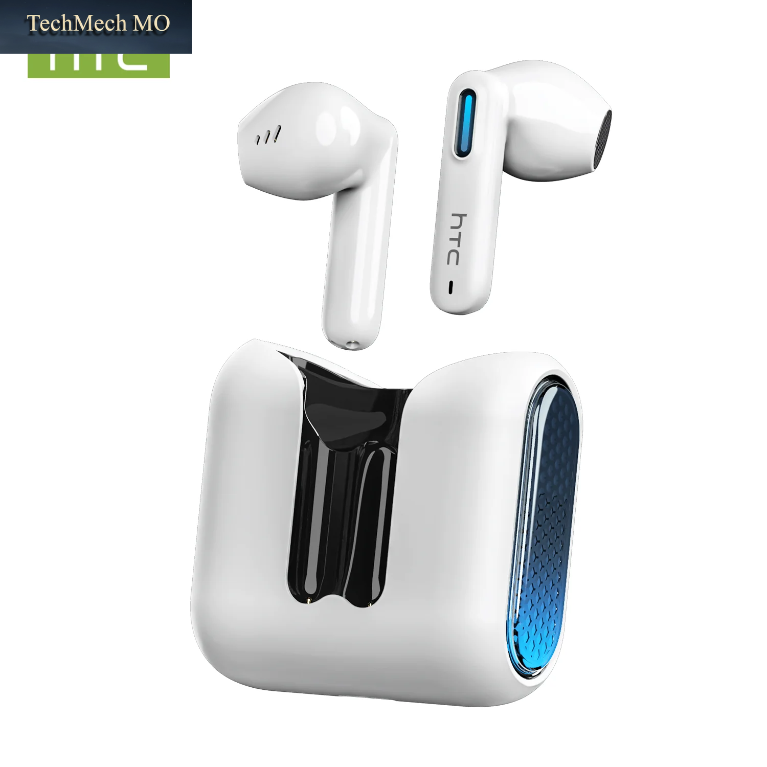 HTC NE49 TWS Kabellose Ohrhörer Bluetooth Ki-Übersetzer ENC Geräuschunterdrückung 40H Akkulaufzeit Touch-Steuerung Stereo Sport-Kopfhörer