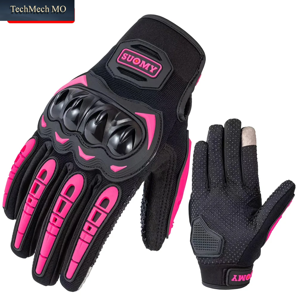 Suomy Motorradhandschuhe Motorradhandschuhe Touchscreen Atmungsaktive Guantes Moto Handschuhe Racing Sommer Frühling Männer Frauen Luva Moto DH