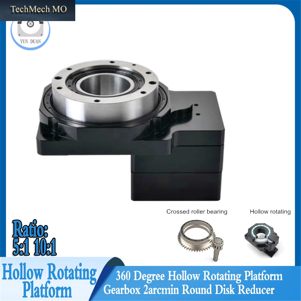 Hohle Rotationsplattform 2Arcmin 4-Achsen/5-Achsen, Nema17 Schrittmotor Übersetzungsverhältnis 5:1 10:1, Nockenwellenindexierer, Schneidetisch, Ersatz Für Dd-Motor