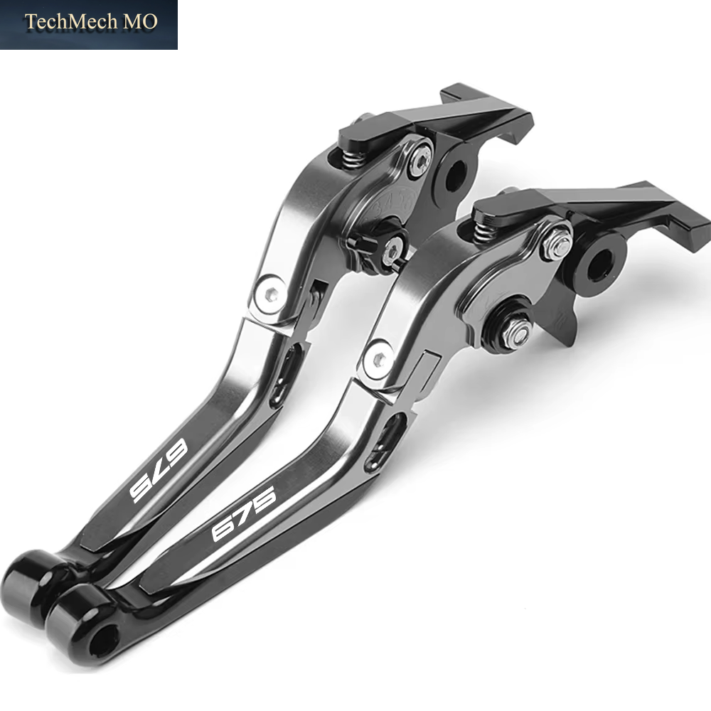 Für CFMOTO 675 SR/-SR-R/NK/SS 675SR 675S 675NK CF Motorradzubehör Aluminiumlegierung Bremskupplungshebel Verstellbarer Griff