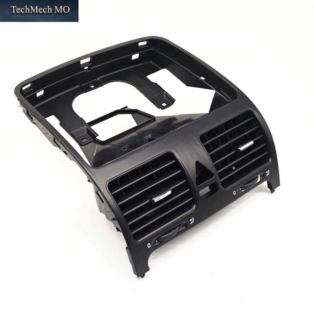 Mittlerer Armaturenbrett-Lüftungsgitter Für VW Golf MK5 Jetta MK5 Rabbit R32 2004-2011 1K0819728H 1K0819728H1QB 1K0819743A Ersatzteil
