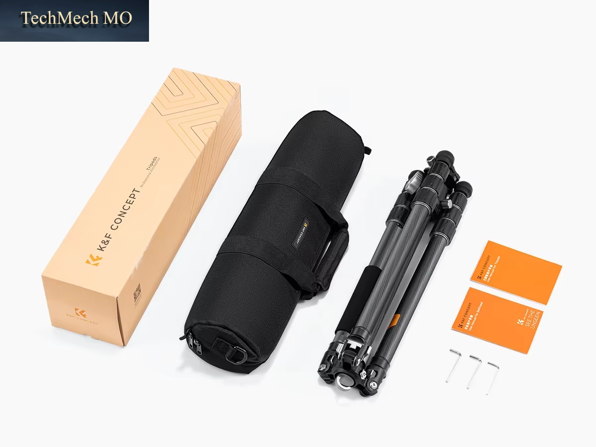 Carbon Fiber Camera Tripod 68''Professional Photography Tripod with Metal Ball Head Load Capacity 12KG/16KG X-Series