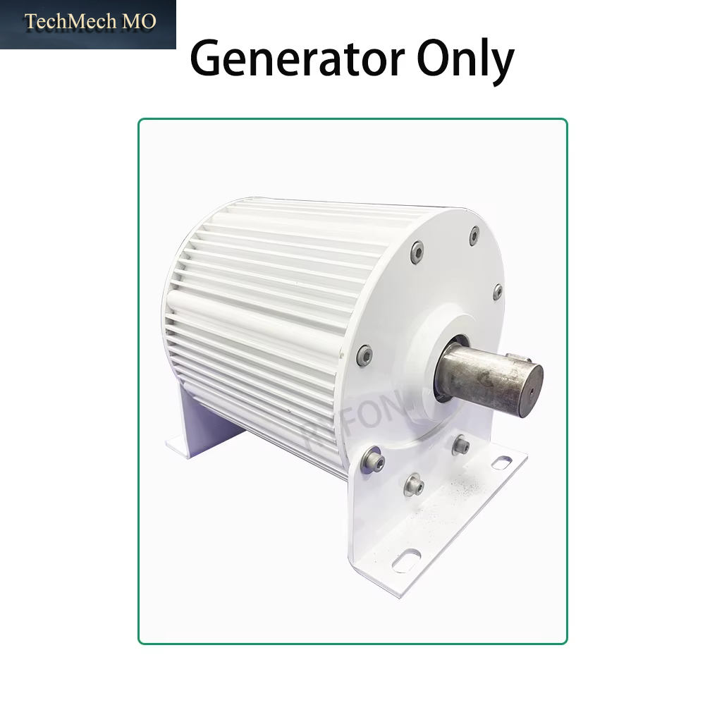10KW 20KW 30KW 50KW Permanentmagnet-Generator Magnetischer Wechselstromgenerator Einphasig Mit Ac-Motor 12V 24V 48V Haushaltsgerät