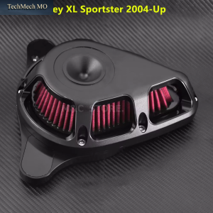 Motorcycle Air Cleaner Filter Multi-Angle Filter Kits for Harley Sportster XL883 Touring Electra Glide Road Glide Dyna Fatboy