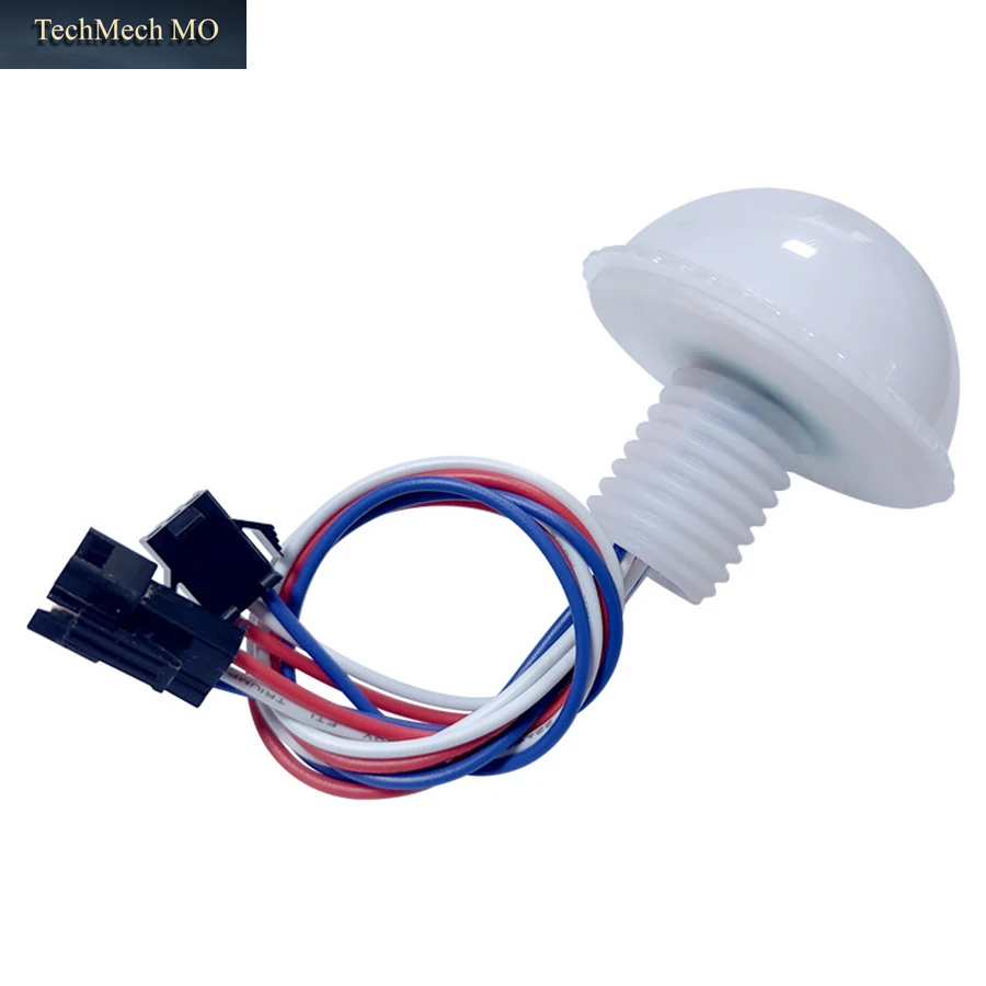 100 Stück DC 12V 24V LED Magic Mushroom Lichtkugel Lampe RGB Lauflicht Led-Lampenkette D30Mm 50Mm Module IP67 Punktlicht