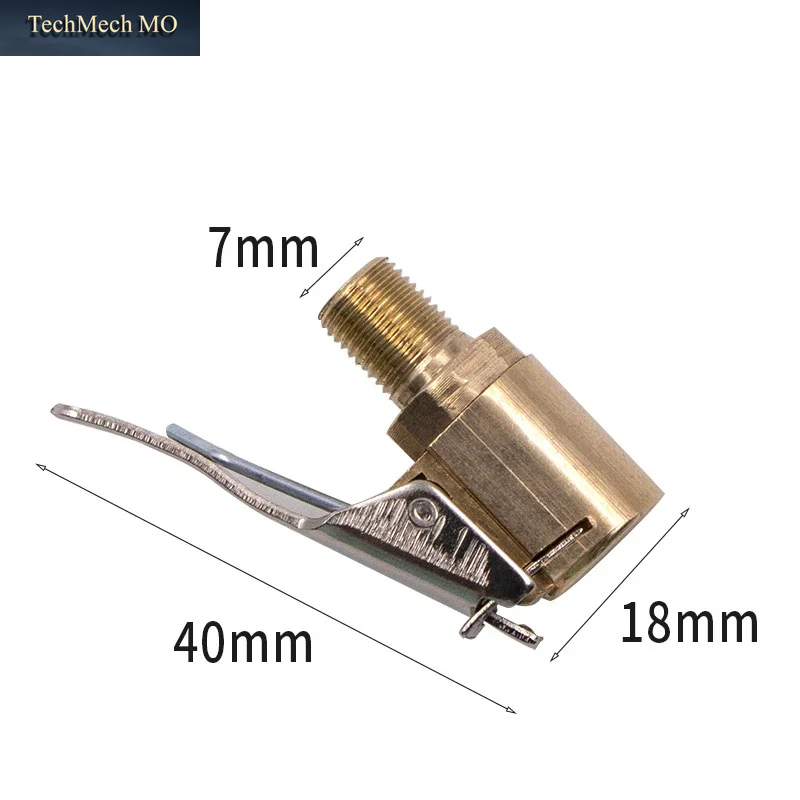 2-In-1 Fahrrad Pumpe Düse Schlauch Adapter Aufblasbare Pumpe Motorrad Air Chuck Inflator Ventil Stecker Adapter Auto Zubehör