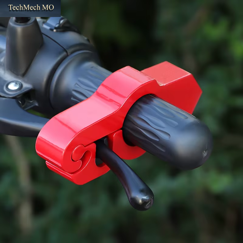 Motorrad Lenker Schloss Lenker Brems Griff Solide Schloss Nachahmung Stehlen Schloss Zugstange ATV Dirt Street Bikes anti Diebstahl
