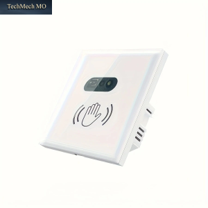 COLOROCK 1 Stück Wandlichtschalter Infrarot-Ir-Sensor Keine Berührung Erforderlich EU UK 220 V 110 V Glasschirmpanel Elektrische Ein-/Aus-Lampe