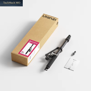 TH09 Versatile Boom Arm 1.34M 5KG Load Tripod with Dual Locking Mechanism for Camera Softbox Video Light Studio Vlog Shot