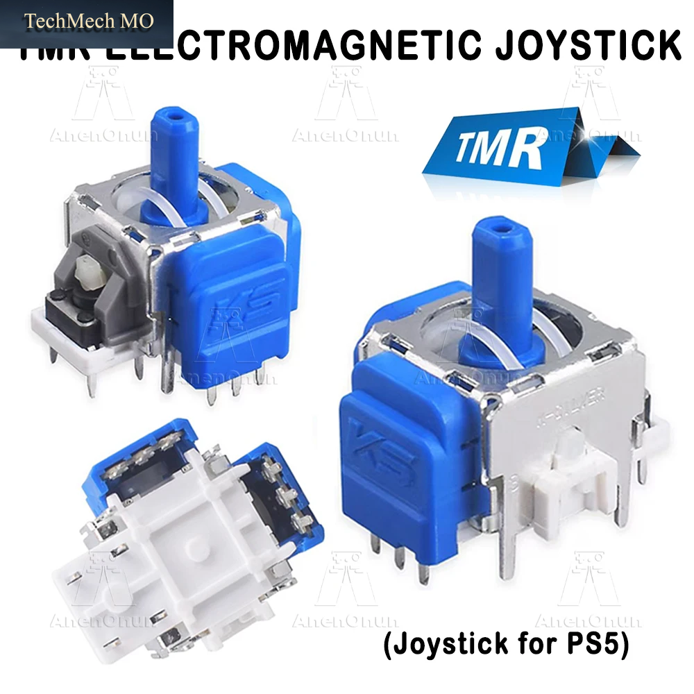TMR Elektromagnetischer Joystick Für Ps5-Controller, Thumbstick No-Drift, Upgrade-Ersatzset, Gamepad, 3D-Analogsensor-Zubehör