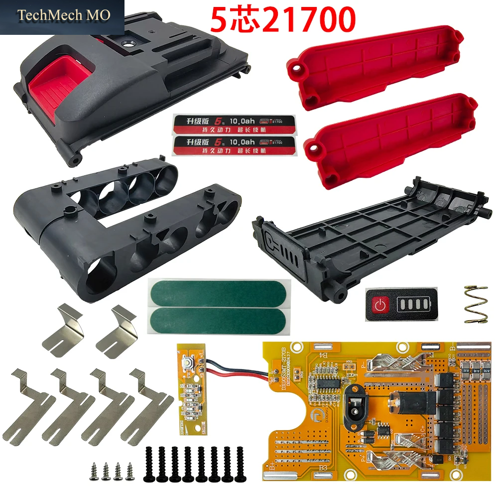 5-Adriges 10-Adriges 15-Adriges 21700-Lithium-Batteriegehäuse, Pcba-Schutzplatine, Kein Original Für Makita Lomvum Zhipu Hongsong