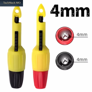 2PCS Insulation Wire Piercing Puncture Probe Test Hook Clip with 2Mm/4Mm Socket Automotive Car Repair