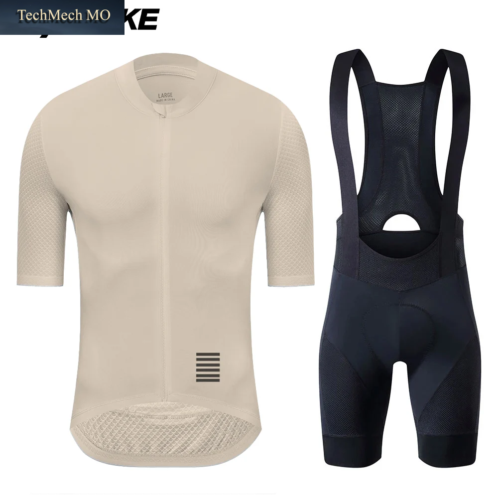 YKYWBIKE Radtrikot-Set, Klassisches Mtb-Radsport-Trägerhose-Set, Reflektierend, Individuelle Fahrradbekleidung, Fahrradbekleidung, Maillot