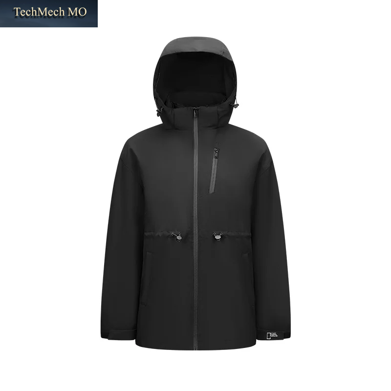 Semir Daunenjacke Für Damen 2026 Neu Zweiteilig Drei-In-Eins Outdoor Reise Alltagstauglich Wasserdicht Ölabweisend Schmutzabweisend Damen Wintermantel