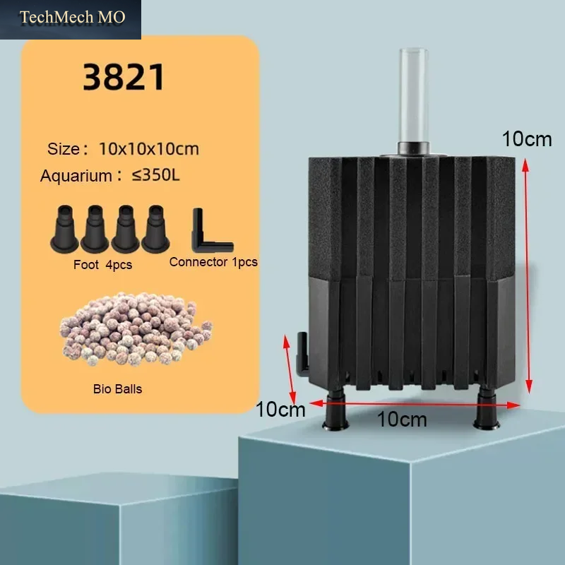 Neuer Großer Bio-Schwammfilter Für Aquarien, Garnelen, Teich, Luftpumpe, Biochemische Filtration, Geräuschloser Schaumstoff, Aquarium-Zubehör