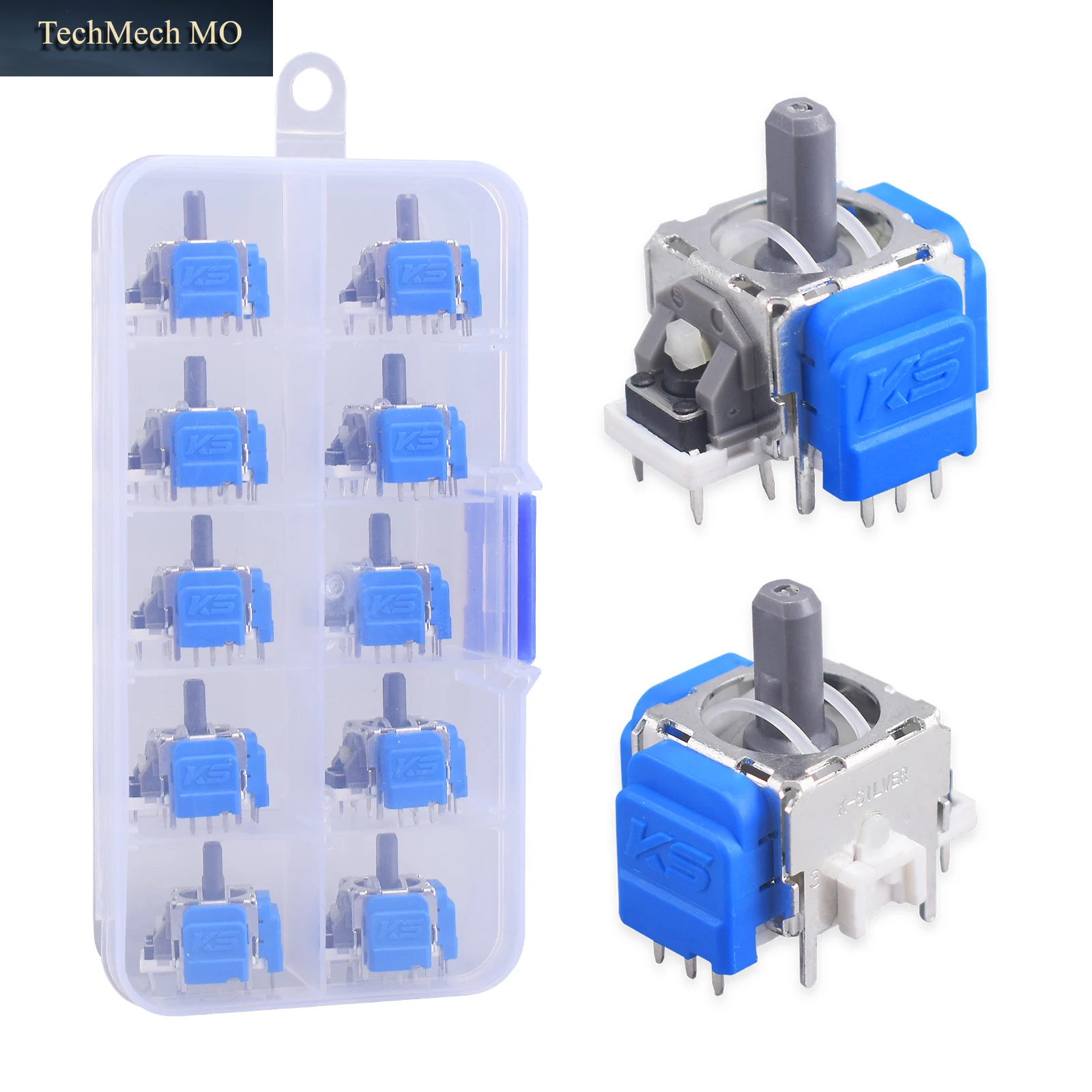 10 Stück Tmr Elektromagnetischer Joystick Ersatz Für Ps5 Gamepad 3D Analog Stick Sensor Modul Für Ps4 Xbox One & Elite Controller
