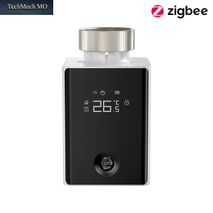 AVATTO Zigbee 3.0 Smart TRV Thermostatventil, Programmierbarer Thermostat-Heizkörperaktuator, Funktioniert Mit Tuya Alexa Google Home Alice
