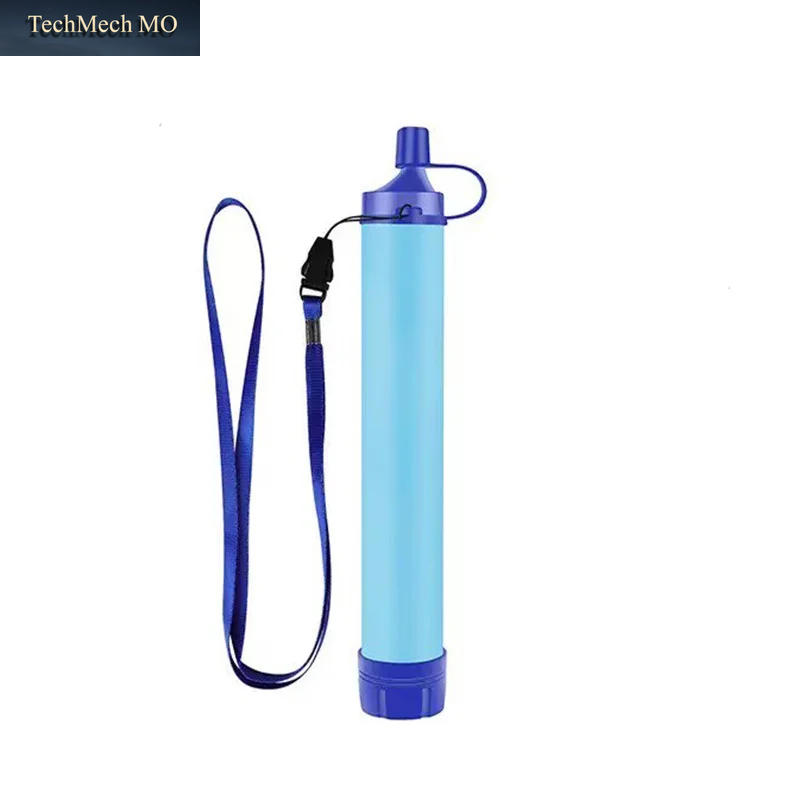 1-5 Stück Outdoor Mini-Wasserfilter-Strohhalm Camping-Reinigung Tragbarer Wander-Wasserfilter Für Überlebens- Oder Notfallausrüstung