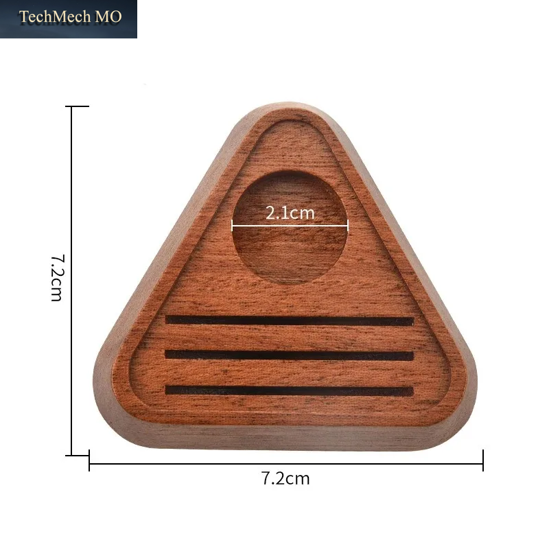 51/53/58MM Espresso Universal-Filter-Aufbewahrungsständer Kaffeepuck-Siebhalter Wiederverwendbarer Holz-Kaffeefilterständer Kaffee-Zubehör Für Zuhause