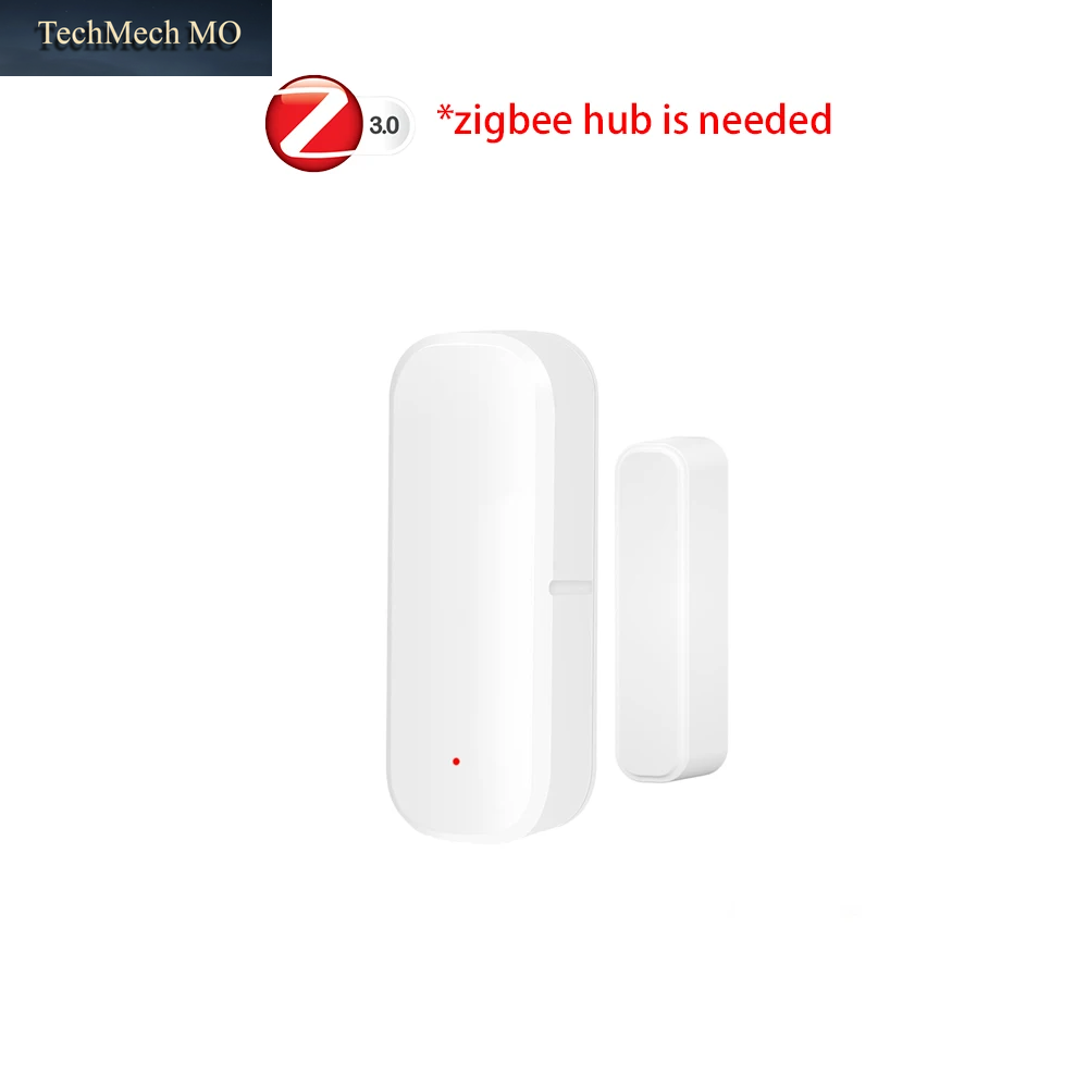 Zigbee-Türsensor, Fensterkontaktsensor, Detektor Für Offene Und Geschlossene Fenster, Smart-Home-Alarm, Sicherheitsschutz, Funktioniert Mit Tuya Hub Smart Life