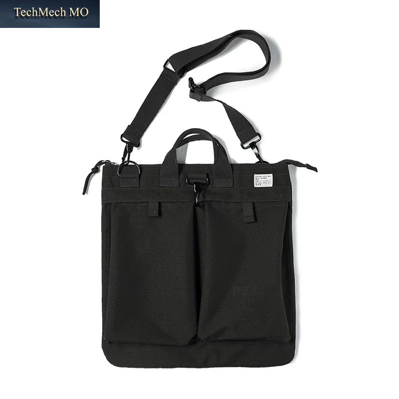 Maden Herren Taktische Ausrüstung Helm Tragetasche Multi-Pocket Flyer Reisetaschen Computer Laptop Handtasche Einzelne Schulter Reißverschlusstasche