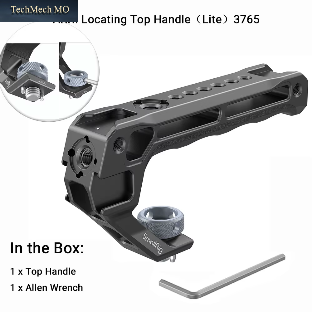 NATO Top Handle Lite with Cold Shoe Portable Camera Handle for Shoot Fit for Sony for Canon for Nikon Camera Cage 3766