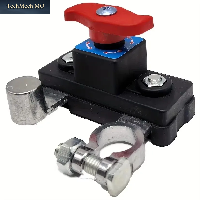 12V-24V Auto-Batterie-Trennschalter Bidirektionaler Schalter Drehbarer Trennschalter Anti-Stromausfall Leckstromschutzschalter